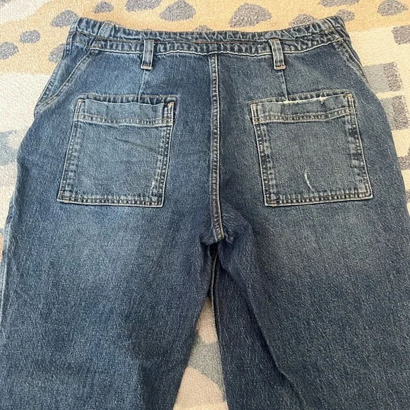 Anthropologie Pilcro The Wanderer Carpenter Jeans Distressed Size 32 EUC - Picture 6 of 11
